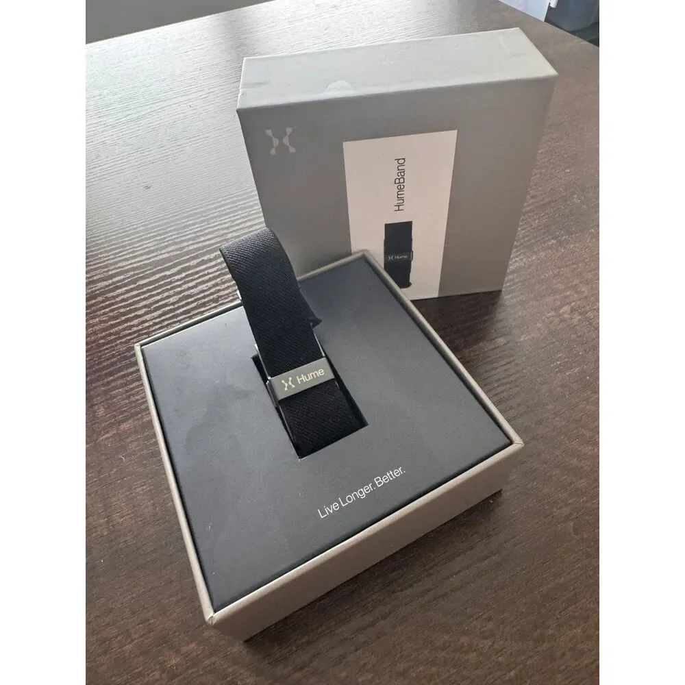 Hume Health Longevity Band 1.0 Smart Fitness Tracker 24/7 Heart Rate Sleep NIB